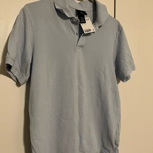 H&M Sky Blue Polo Shirt